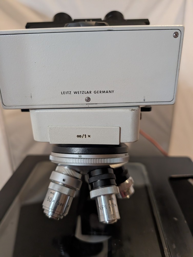 Leitz Wetzlar Metalloplan Microscope