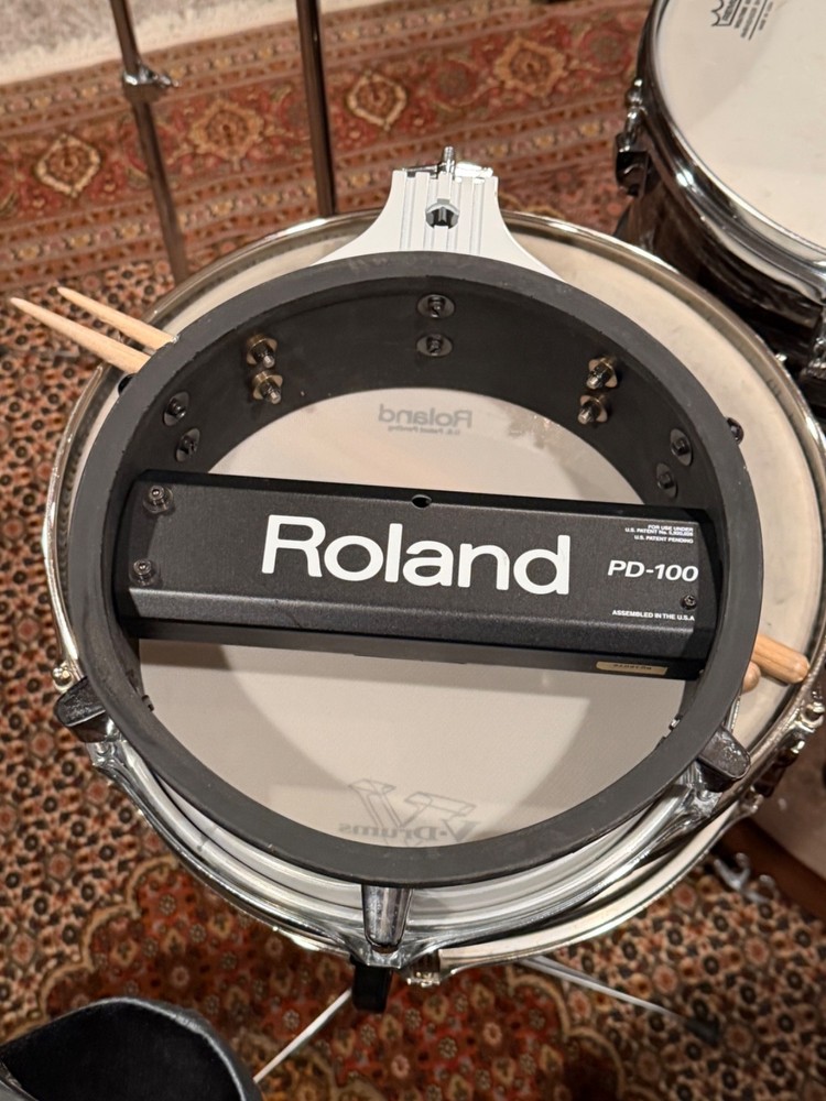 Roland PD-100 White V-Drum