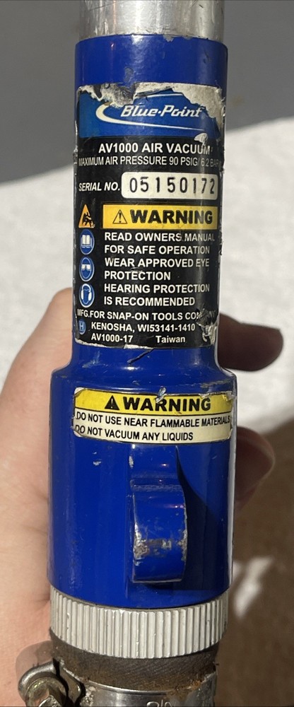 Blue Point Air Vacuum AV1000