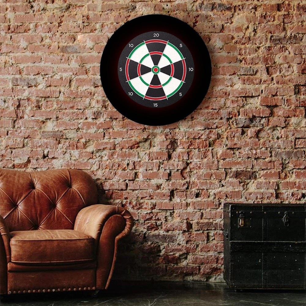 EVA Material Dartboard Protective Ring 3cm Thick Removable Black