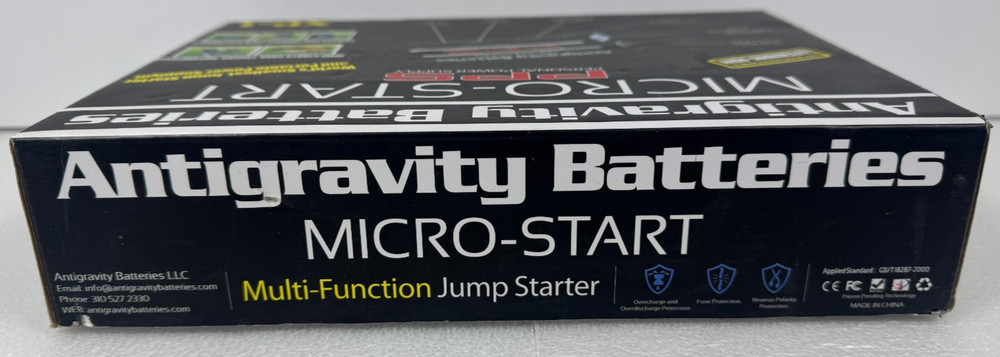 Antigravity XP-1 Micro-Start PPS Jump Starter Power Supply Complete NEW OPEN BOX