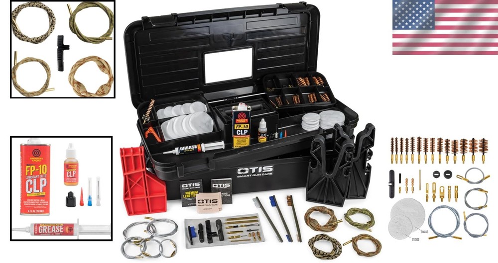 Compact Otis Elite Range Box: Advanced Gun Cleaning Solution for All Firearms
