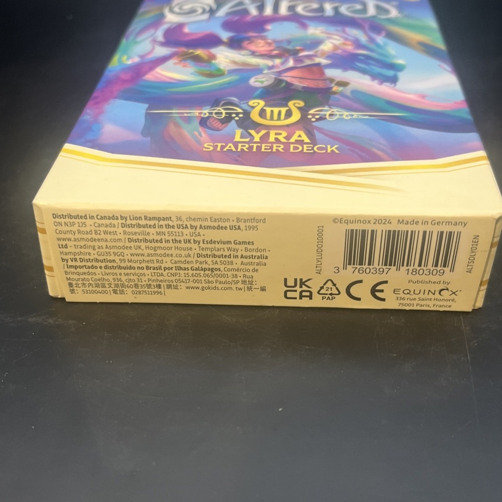 Altered TCG: Lyra Starter Deck Sealed NEW 6B