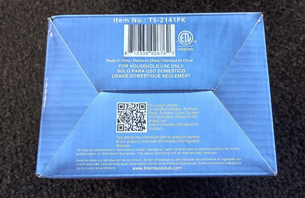 5" Brentwood Mini Waffle Maker