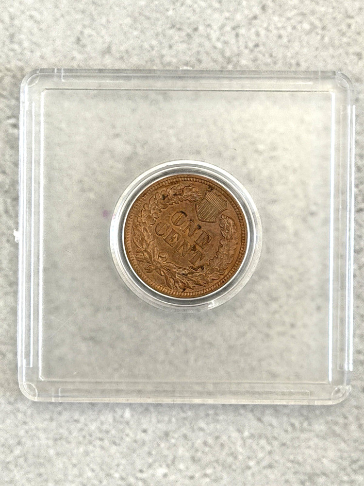 1909 Indian Head Cent in Capsule Ungraded