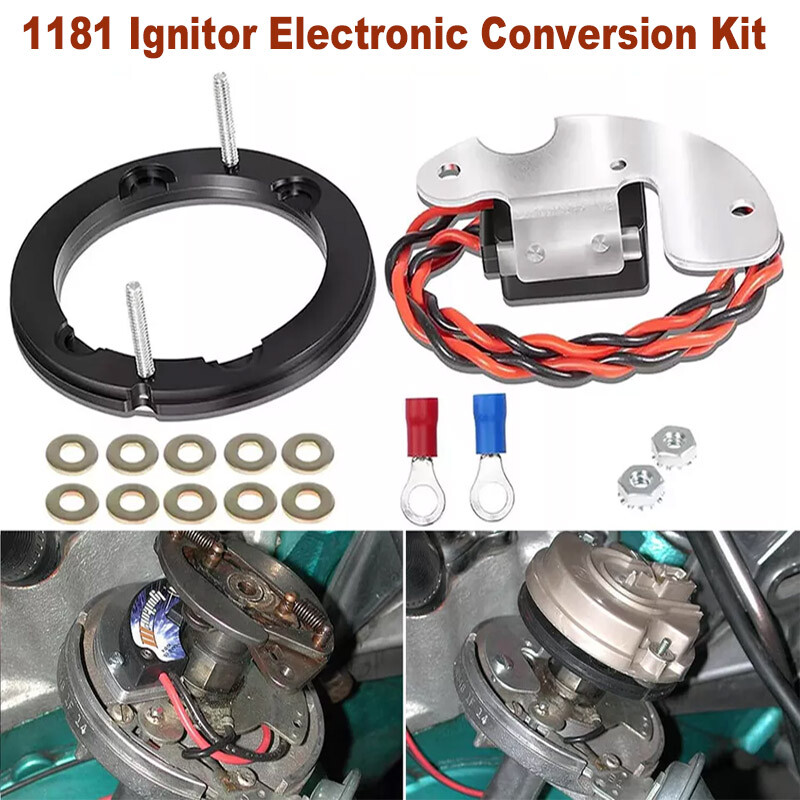 1181 Pertronix Ignitor Electronic Ignition Conversion Kit for Delco 8 Cylinder