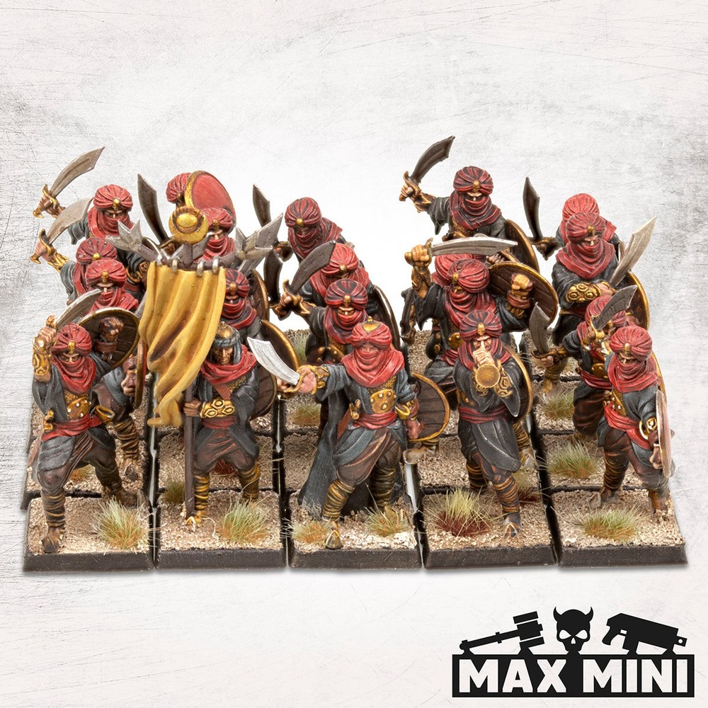 MaxMini BNIB Oasis Mercenary Warriors