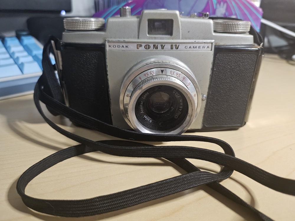 Kodak Pony IV 35mm Camera Untested