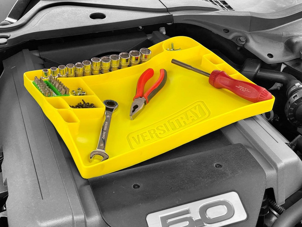 versitray, flexible tool tray, with grip technology