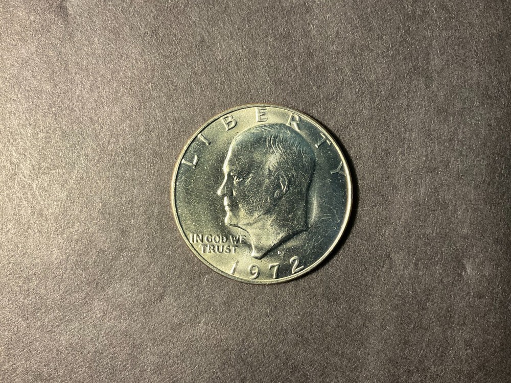 1972 D  Eisenhower "Ike" Dollar  Brilliant Uncirculated