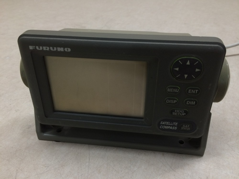 Furuno Satellite Compass Display Head V2.01 GPS SC-502 Screen Button Mount