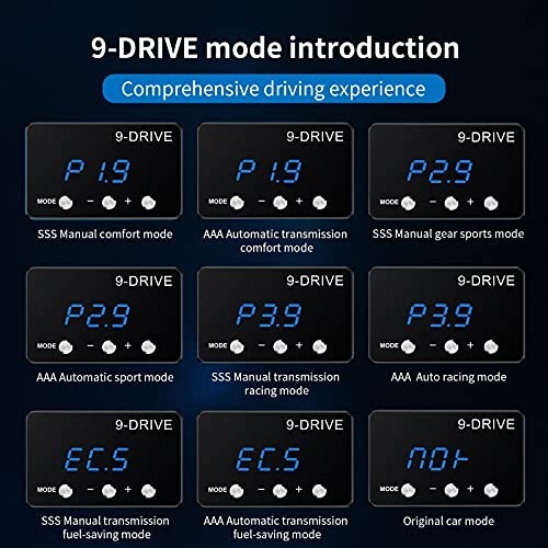 Throttle Response Controller - 9 Drive Modes Smart Racing Accelerator for Ford &