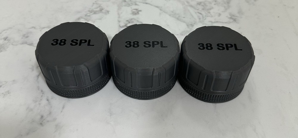 3 Pack of 38 SPL Ammo Puck – Compact, Stackable Storage for 20 Rounds