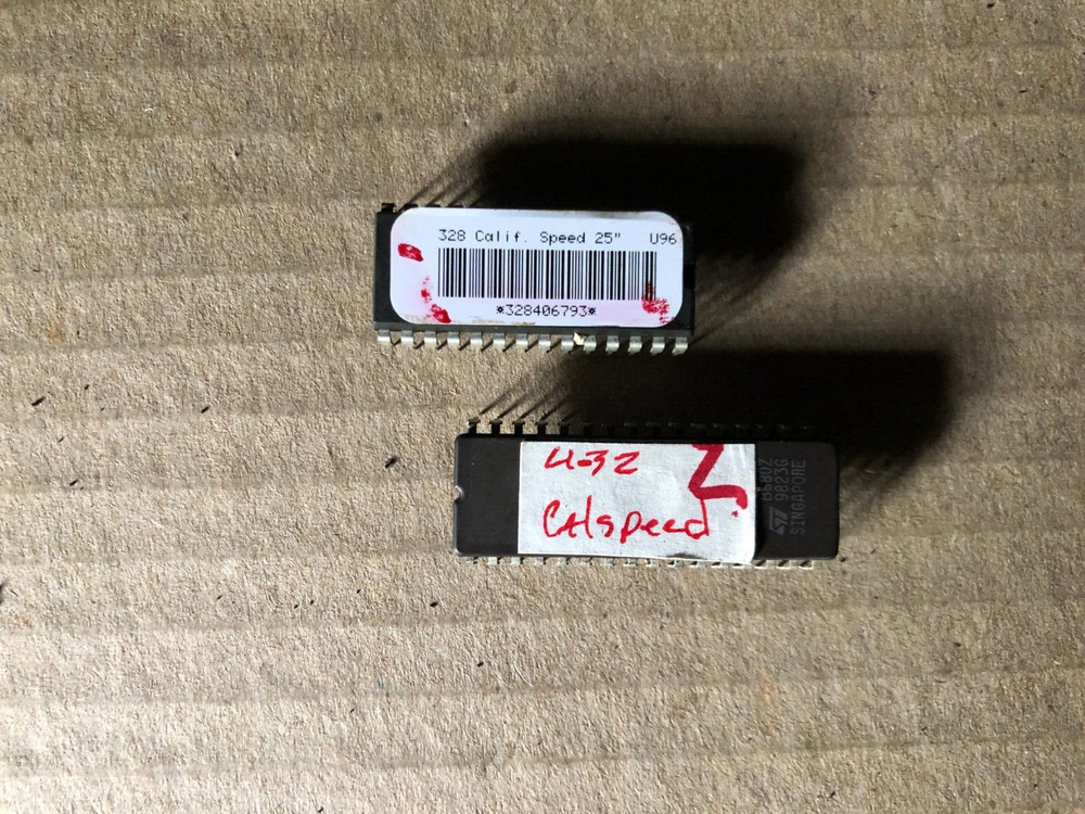 CALIFORNIA SPEED SECURITY CHIP 328 ARCADE