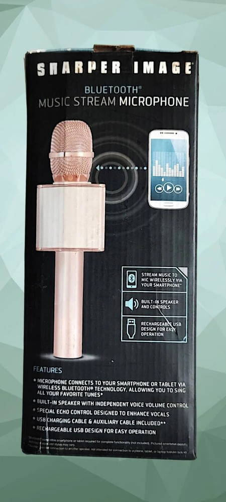 Bluetooth Music Streaming Microphone For Karaoke