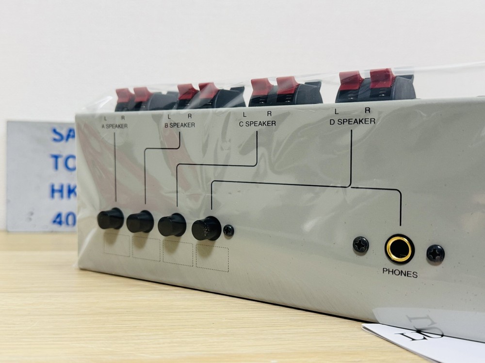 Luxman AS-5III Speaker Selector 4 Output Passive Audio Switch See Description