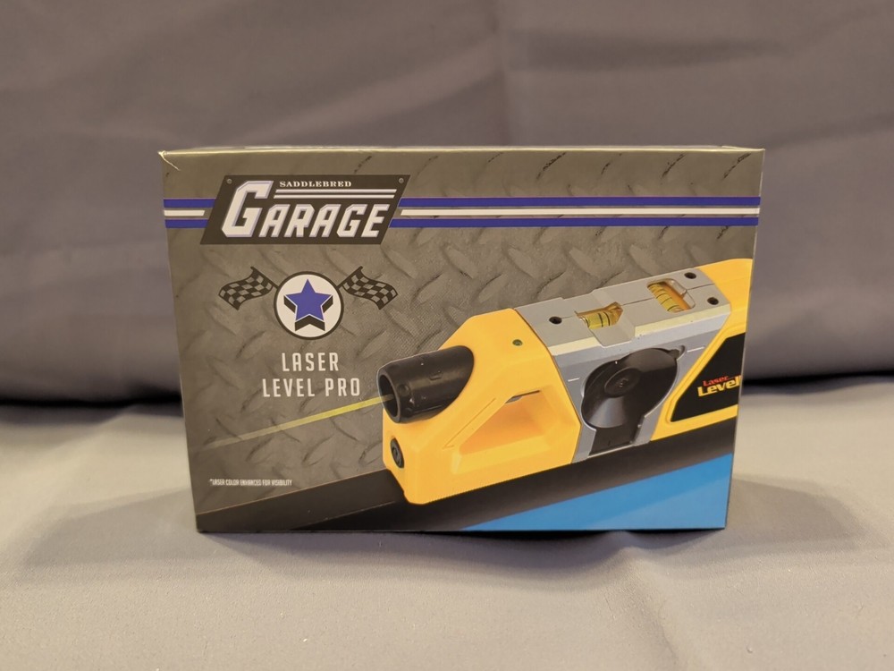 Saddlebred Garage Laser Level Pro Multi Function Tape Measure Combo NIB