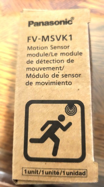 (NEW) PANASONIC FV-MSVK1 WHISPERGREEN SELECT MOTION SENSOR MODULE