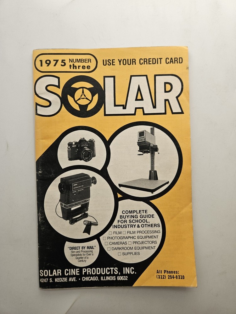 Solar Cine Catalog 1975