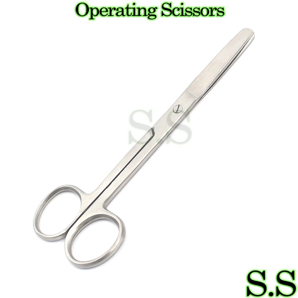 1 Operating Scissors BL/BL 6.5"Str Surgical Instruments