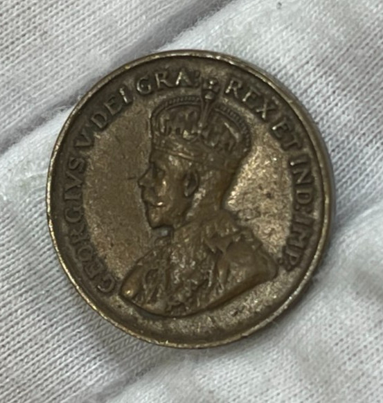 1925 Canada Small Cent Key Date Coin Great Condition