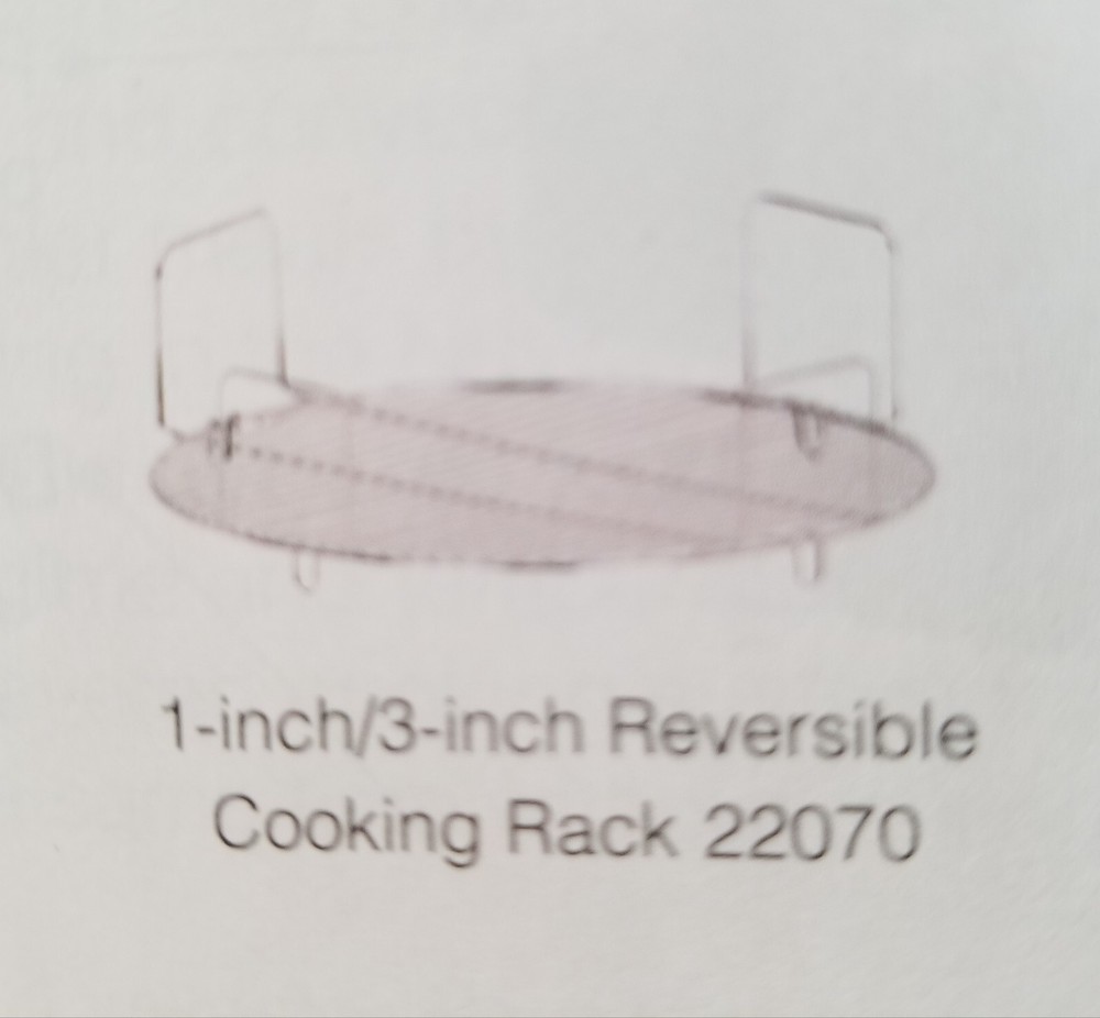 NuWave Pro Plus Infrared Oven Cooking Rack 1-3 Inch Reversible Replacement Part
