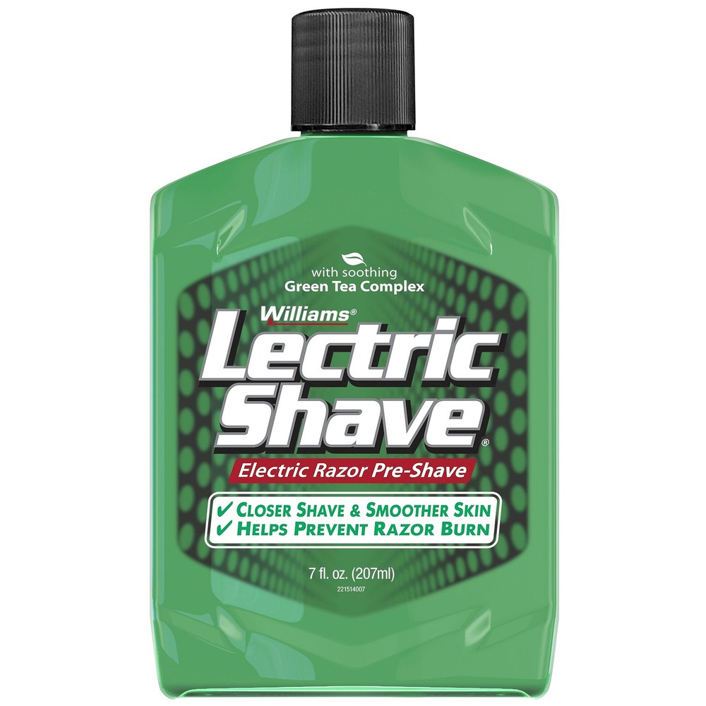 Lectric Shave, Electric Razor Pre-Shave, 7 Ounce