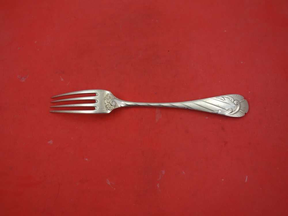 Rocaille by Gebrüder Reiner German 800 Silver Dinner Fork 8"