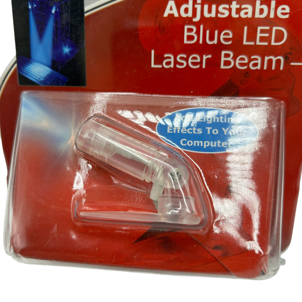 Adjustable Super Blue LED Laser Beam desktop modification lighting effects