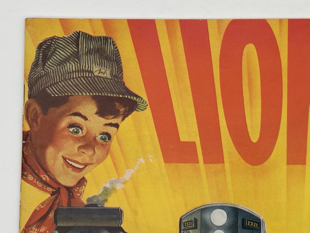 Vintage 1954 Lionel Train Catalog