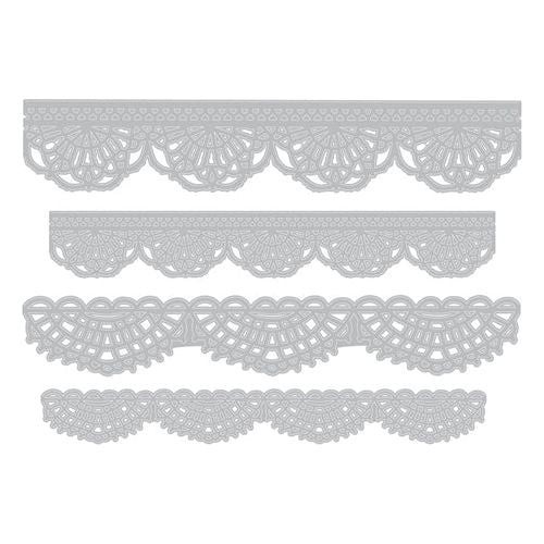 CROCHET-Sizzix Thinlits Die Set-Tim Holtz Dies-Paper Craft-Cut-Emboss-Stencil