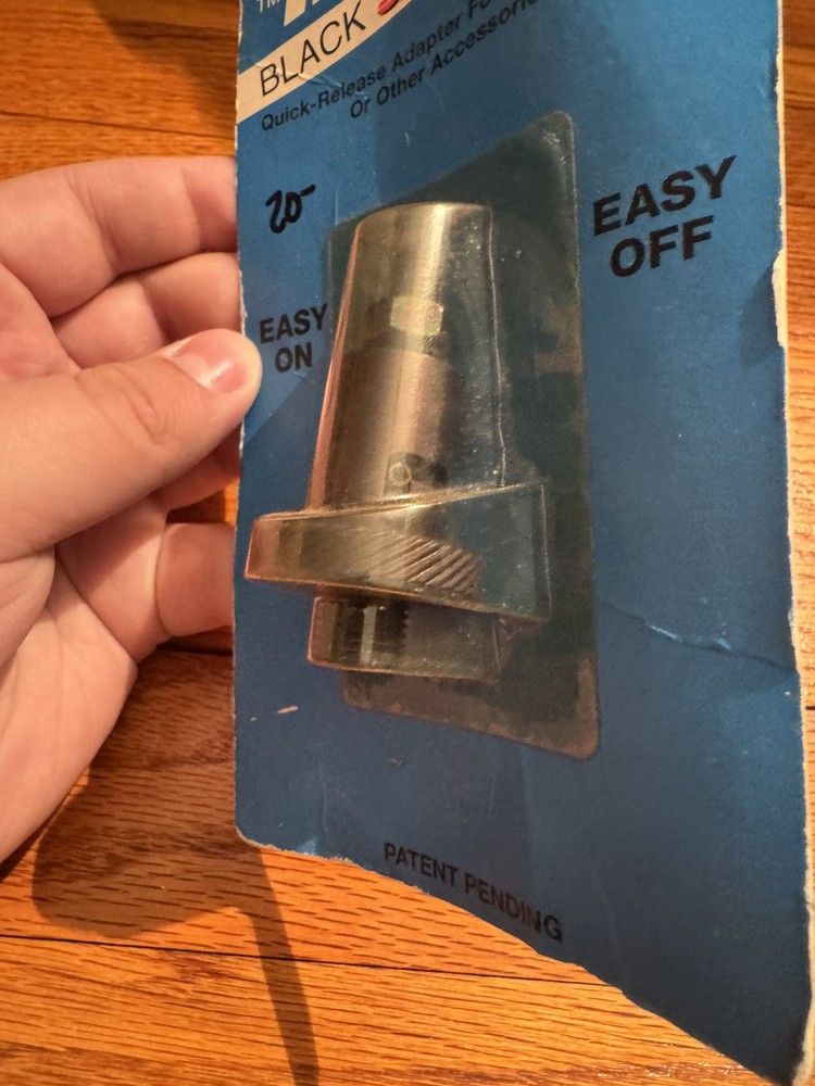 Muzzy Black Speed Loc Quick Release Adapter 400-B