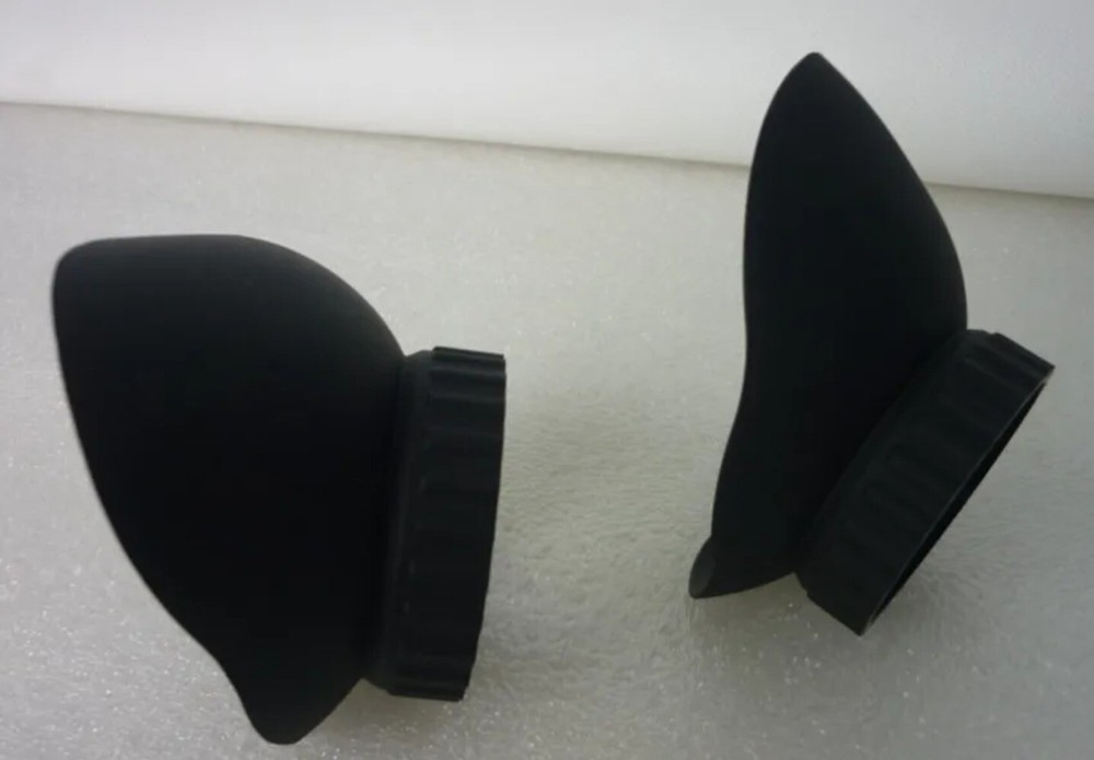 45.5mm Microscope Telescope Monocular Plastic Rubber Eye Guards Shield Cups