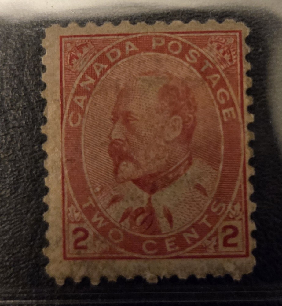 Canadian 2-cent postage stamp #90