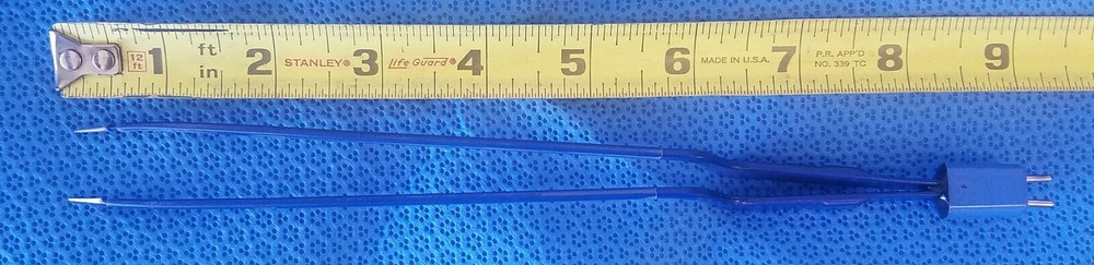 Bipolar Bayonet Forceps Set (9 1/4" & 11 1/4") & Cable