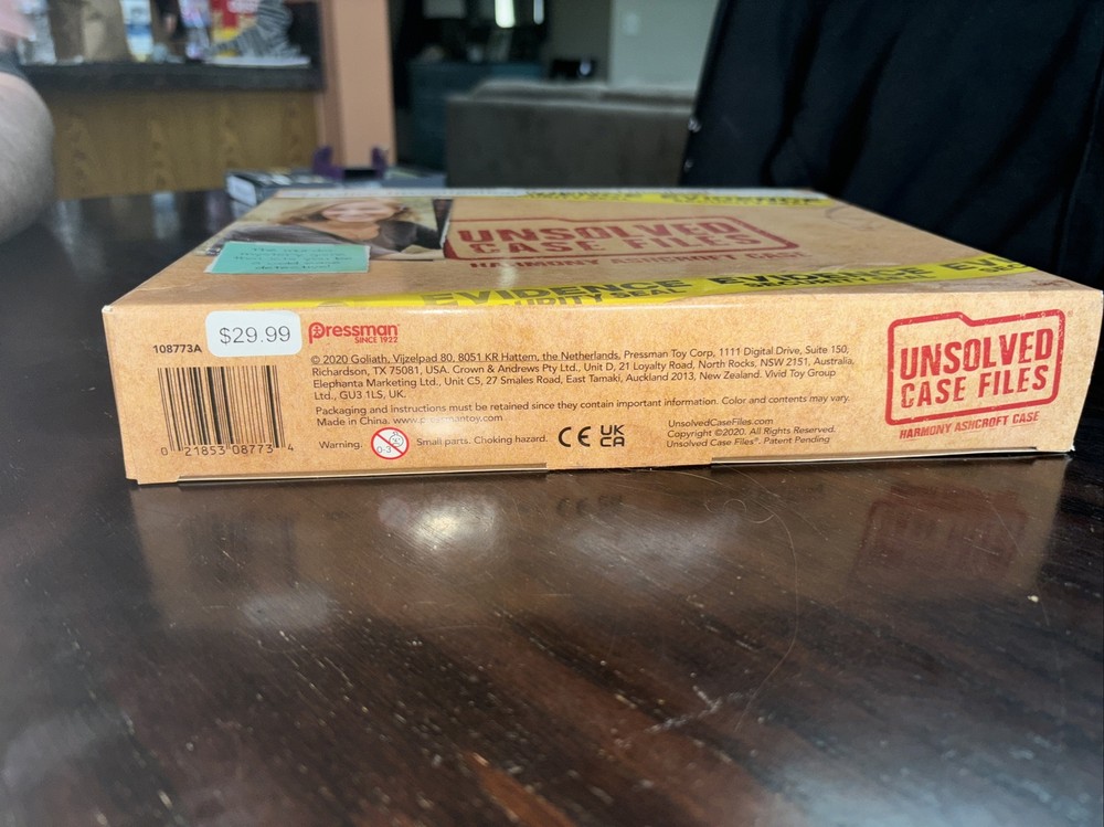 UNSOLVED CASE FILES: Cold Case Murder Mystery Game: Harmony Ashcroft Complete