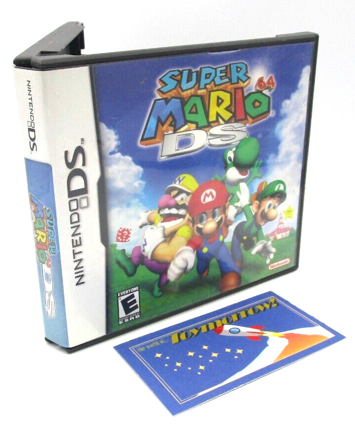 Nintendo DS Super Mario 64 DS EMPTY Case 2004