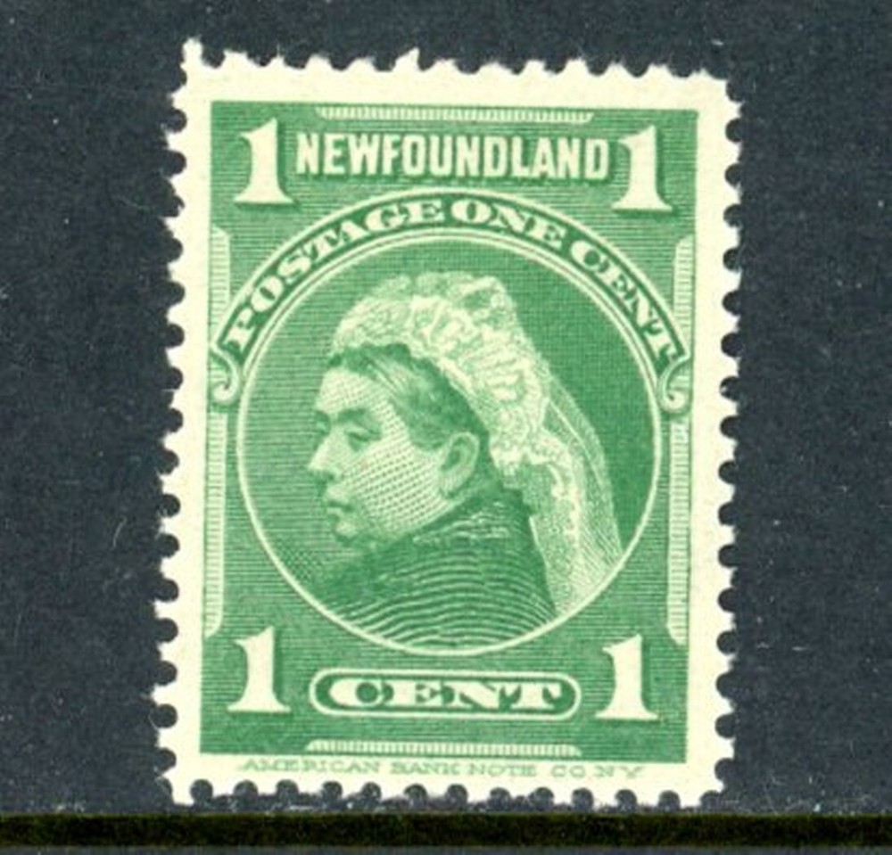 Newfoundland Scott # 80 - MH - Nice Centering       (23-C251)