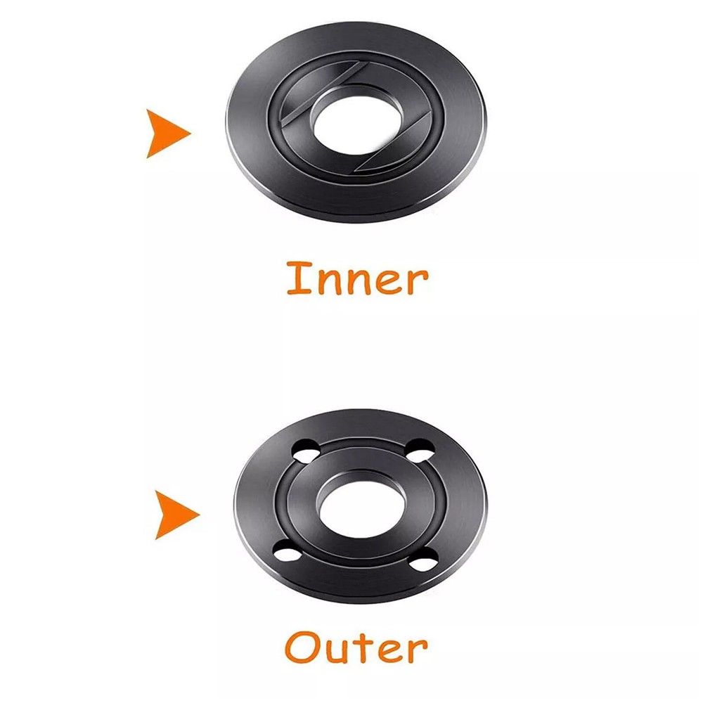 20PC 5/8-11 Angle Grinder Flange Lock Inner Outer Nut Power Tool