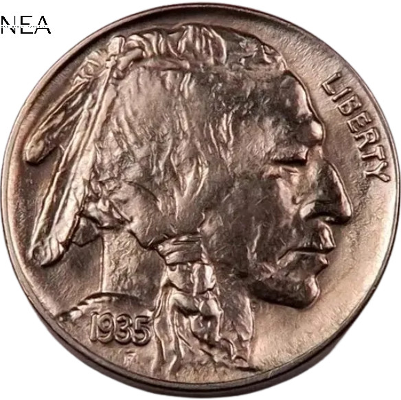 1935 Buffalo Nickel ~ BU/Uncirculated ~ Better Date!