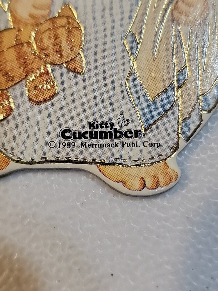 Kitty Cucumber Cat Cardboard Tags