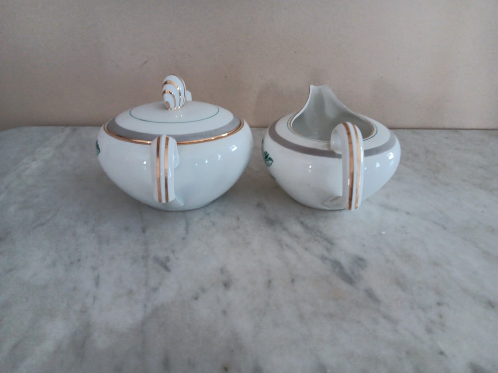 Narumi White Spring Daisy Patt Sugar & Creamer