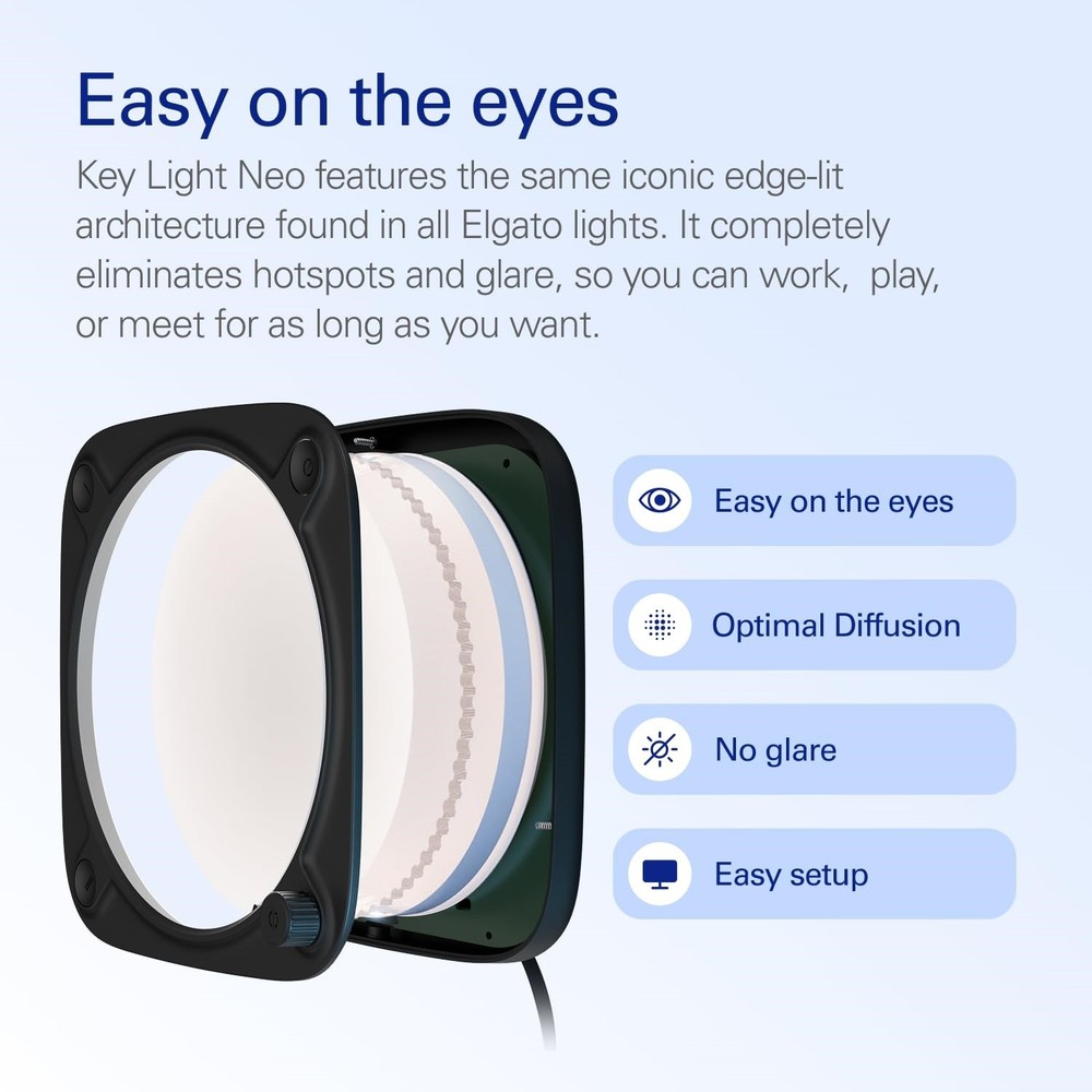 ELGATO KEY LIGHT NEO BLACK