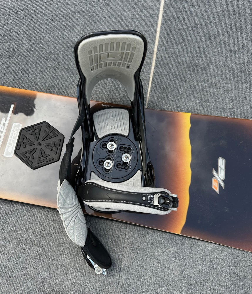 Burton Bullet Snowboard With Bindings.