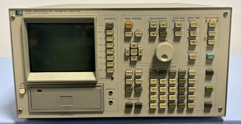 *FOR PARTS* HP Hewlett Packard 4145A Semiconductor Parameter Analyzer