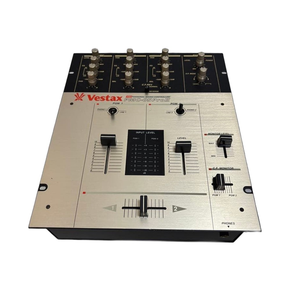 Vestax PMC-05 PRO II DJ Turntable Mixer Professional Mixing Controller Tested