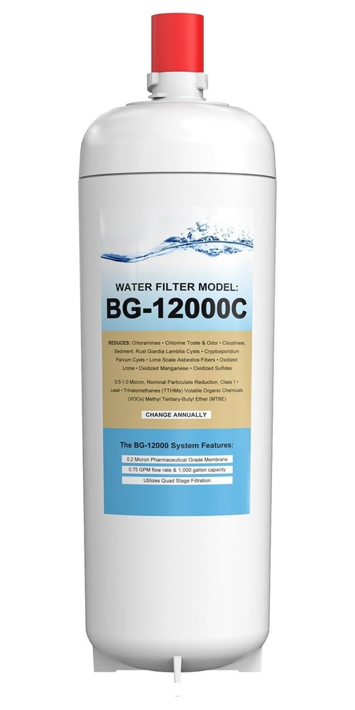 BG-12000C Water Filter Compatible Body Glove BG12000C Replacement