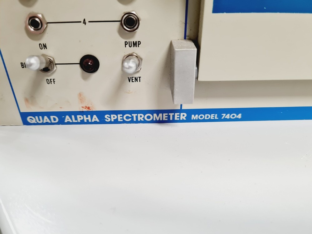 Canberra 7404 Alpha Spectrometer - 4 × 7404-01 Modules