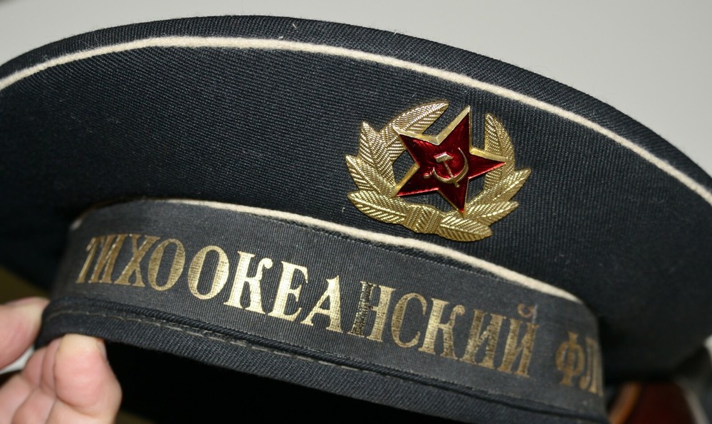 Original Soviet Navy Seaman Cap USSR Dated 1986