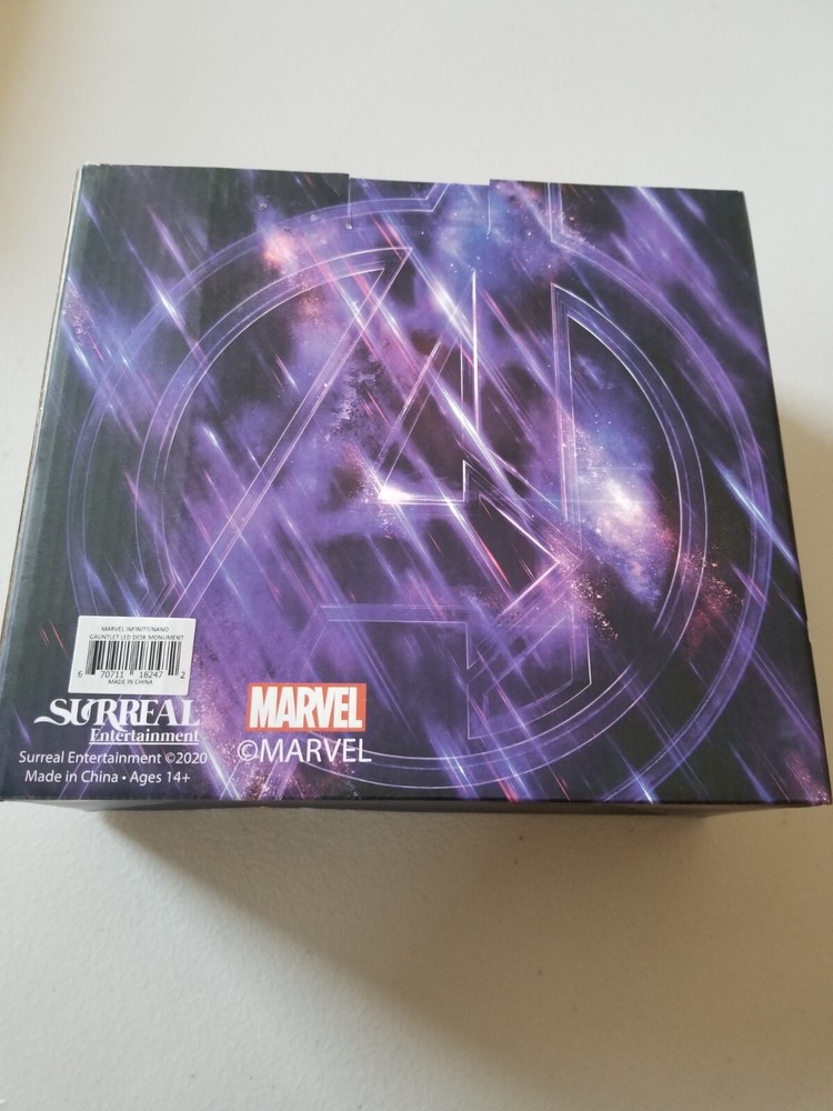 MARVEL AVENGERS ENDGAME PX PREVIEW INFINITY GAUNTLET/IRONMAN DESKTOP MONUMENT